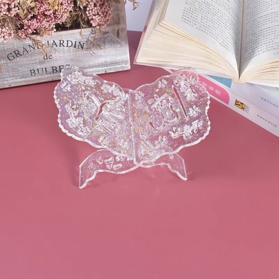 Quran and Bible Book Display Holder Silicone Mold, Cook Book Reading Stand Resin Mold, DIY Home Kitchen Decor
