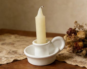 Cup Shape Candle Stick Holder Mold, Taper Pillar Candle Holder Silicone Mold for Concrete Plaster Resin Jesmonite, DIY Home Decor