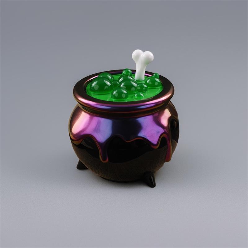 Moule En Silicone Pour Halloween En Résine Époxy - Motif Tête De Mort