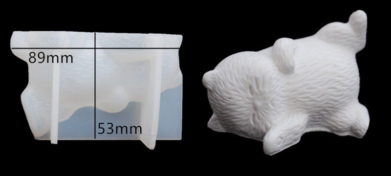 Epoxy Resin Molds Resin Cat Mold Cute Silicone Mold Animal Epoxy Mold Pendant... Picture Frame Molds For Epoxy Resin