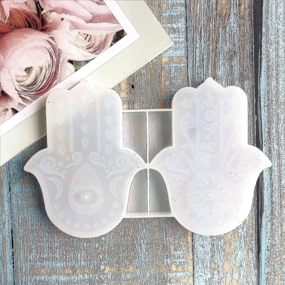 Hamsa Hand Incense Holder Mold Hand of Fatima Incense Etsy Canada
