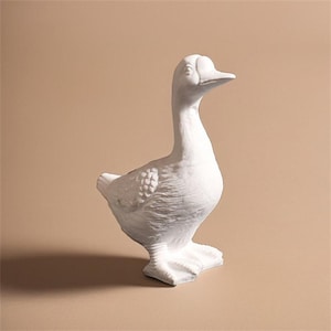 3D Goose Silicone Mold, Goose Candle Mold, Concrete Animal Figurine Mold Resin Mold Plaster Mold, DIY Garden Decor