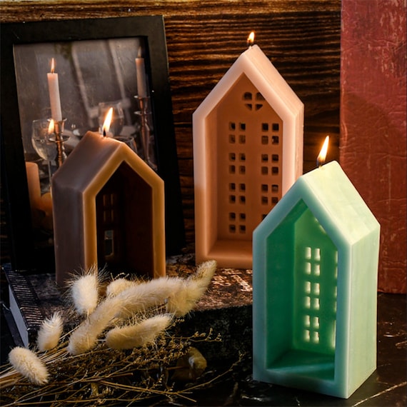 Moule En Silicone Pour Bougeoir En Forme De Cœur - Moules En Résine