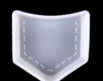 Pocket Car Freshie Mold, Candle Mold, Epoxy Resin Mold, Soap Mold, Silicone Mold for Aroma Beads
