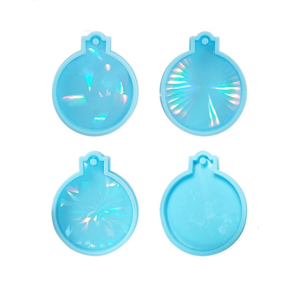 TINYSOME Christmas Ornament Molds Keychain Resin Molds Silicone