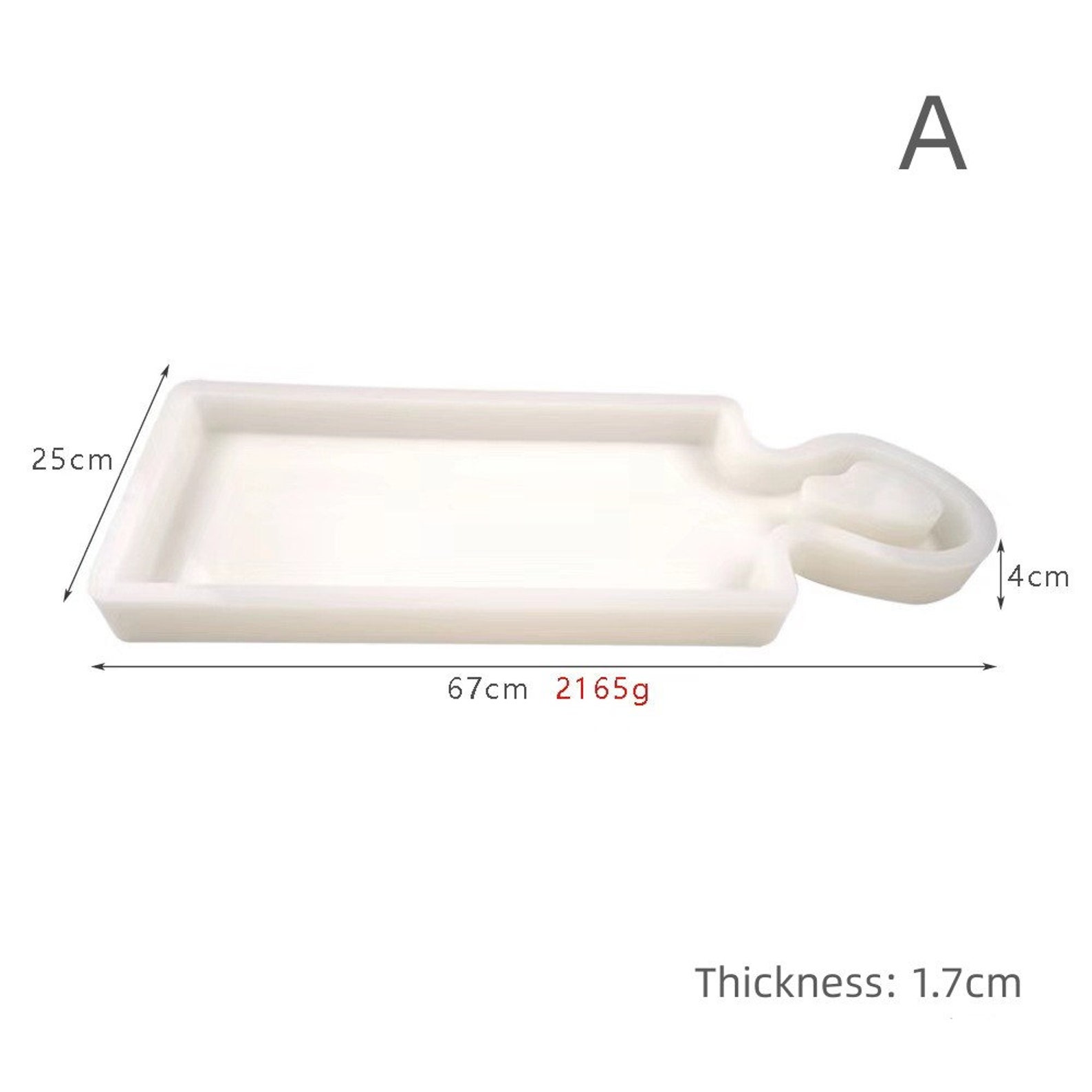 Charcuterie Board Silicone Mold Rectangle NOSEAL Epoxy Resin Etsy