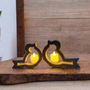 Silicone Bird Mold, 3D Cute Animal Resin Mold Concrete Mold Plaster Mold Candle Mold, Casting Mold, Ornament Mold, Raysin Mould