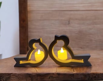 Silicone Bird Mold, 3D Cute Animal Resin Mold Concrete Mold Plaster Mold Candle Mold, Casting Mold, Ornament Mold, Raysin Mould