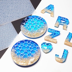 Water Ripple Silicone Mold, UV Resin Mold