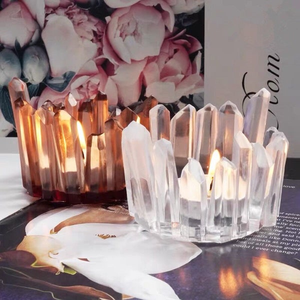 Resin Candle Holder Mold Etsy