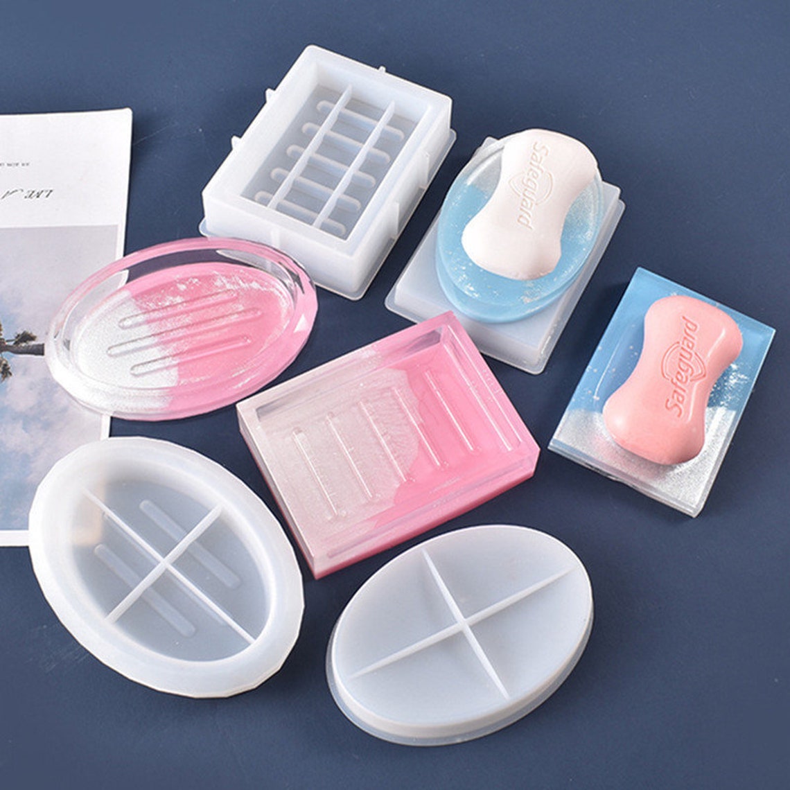 Soap Dish Resin Mold Soap Holder Silicone Mold for Resin Etsy Israel