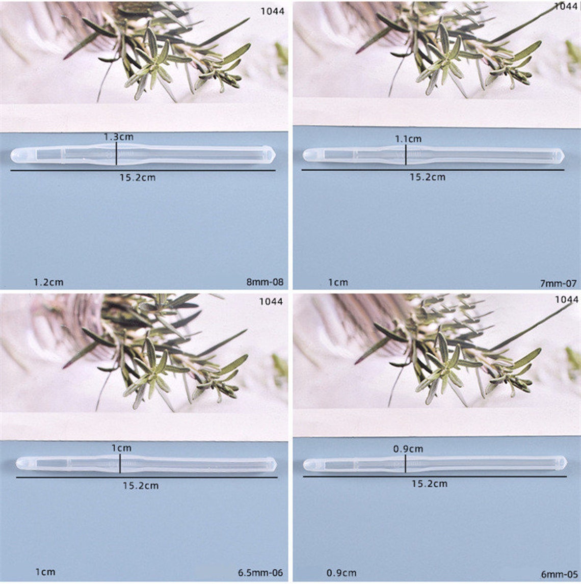 Crochet Hook Mold 10 Pcs Crochet Hooks Set Resin Molds Etsy