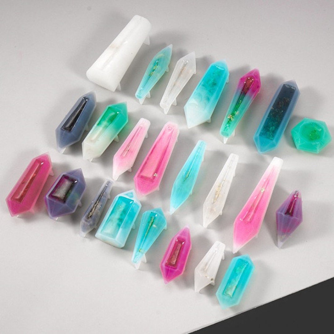 Crystal Pendant Resin Molds, Divination Pendulum Mold, Quartz Pendulum