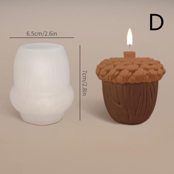 Acquista Stampi per candele a bolle 3D Stampo a forma di palla Stampo per candele con perline cilindriche in Italia a partire da 3.17