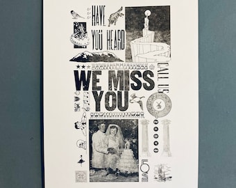 Have You Heard We Miss You - Poster - 12.5 in by 19 in