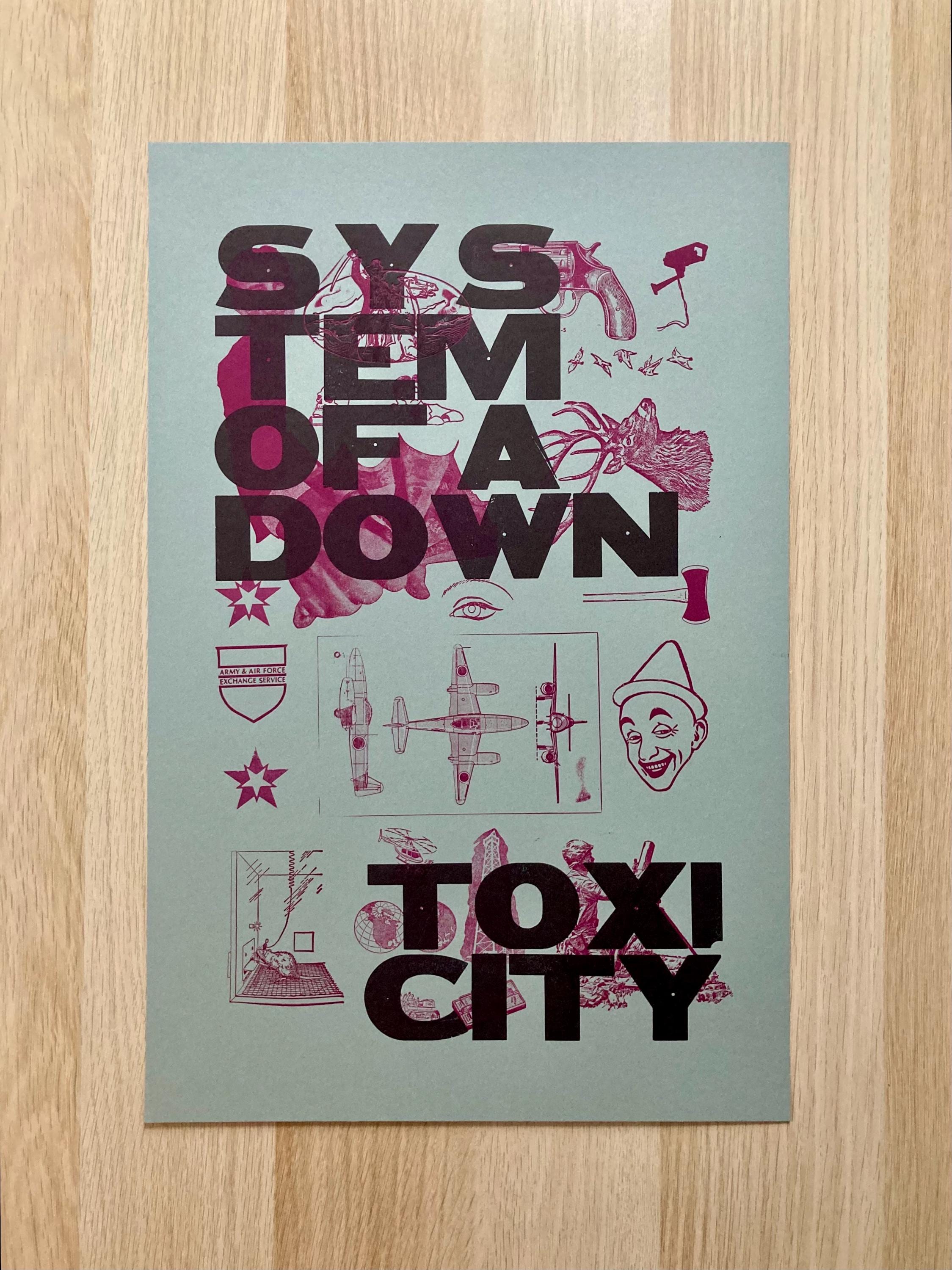 System of a Down Poster - Toxicity - 12.5 in by 19 In - Etsy