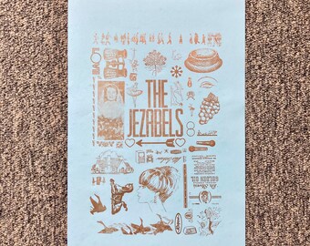 The Jezabels Poster - 12.5 in by 19 in