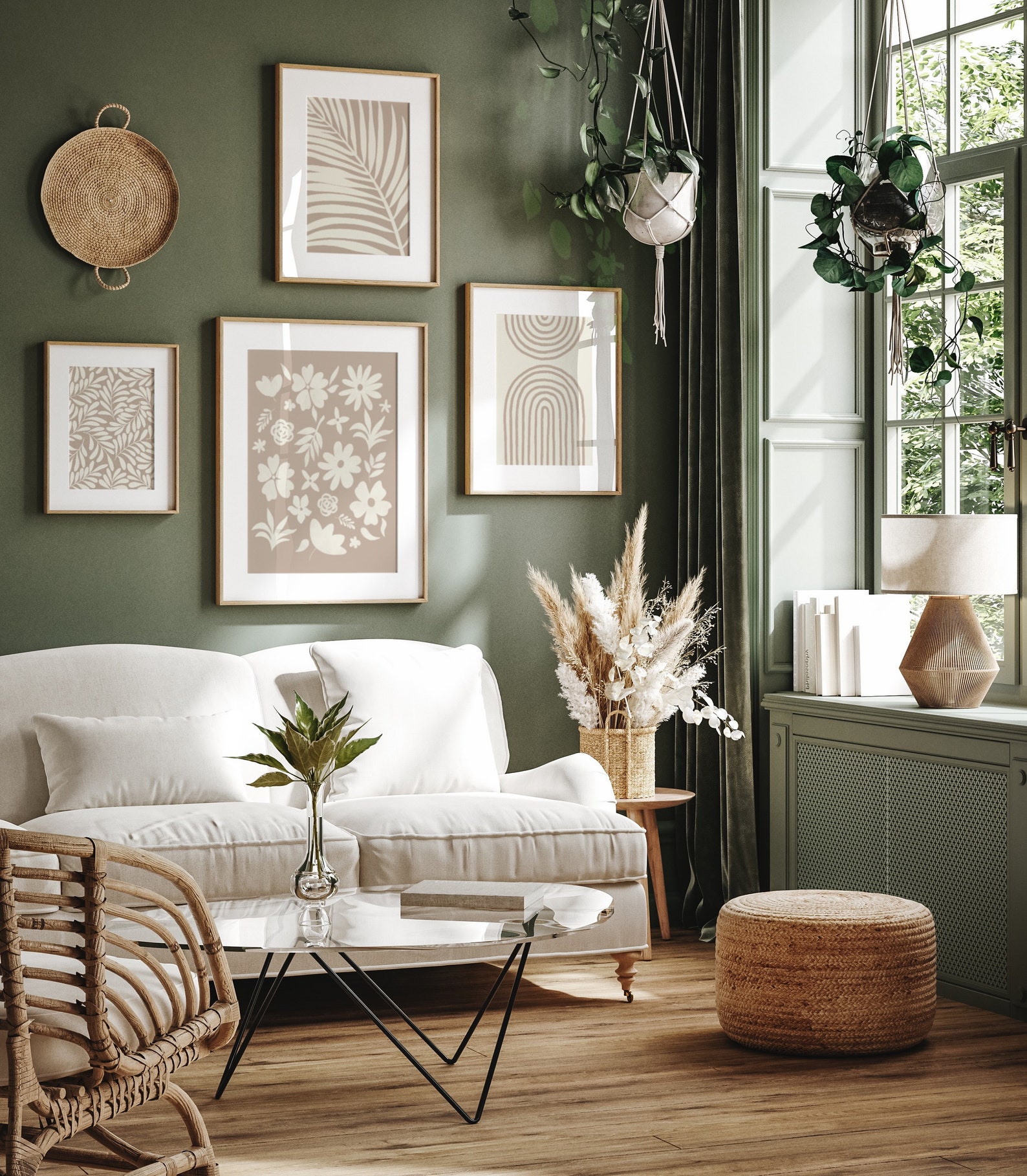 Neutral Colors Wall Decor Wall Art Set of 4 Digital Prints Etsy