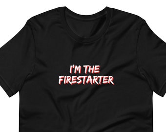 The Prodigy T-Shirt / Firestarter T-Shirt / Music Tee / Dance Music Shirt / Music Quote Tshirt / Gift For Music Lover / 90s Music Tee