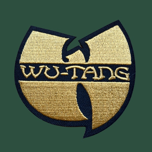 Wu-Tang Clan Patch / Hip Hop Music Patch / Sew Or Iron On Embroidered Music Patch / Rap Music Patch For Backpack Jacket Beanie