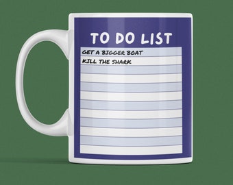 Jaws Movie Quote Coffee Mug: Funny Gift for Movie Fans