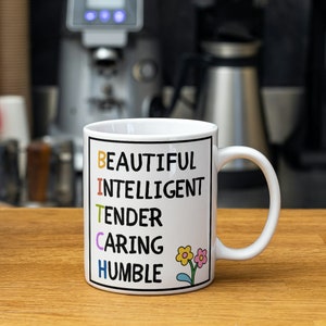 Funny Bitch Mug - Funny Novelty Coffee Mug - Rude Funny Gift For Her - Funny Ceramic Cup - Office Mug - Rude Offensive Adult Humor Mug