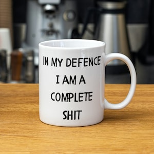 Funny Rude Coffee Mug: Offensive Novelty Ceramic Mug