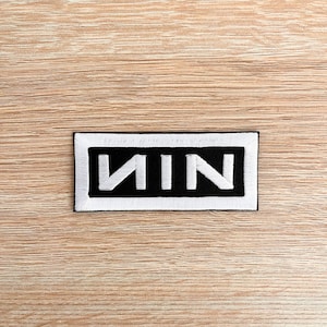 Nine Inch Nails Embroidered Patch, Rock Band Music Patch