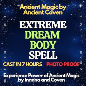 Dream Body Spell | Powerful Slimming Magic for Transformation and Confidence