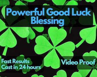 Powerful Luck Spell for Success and Abundance - Same Day Casting
