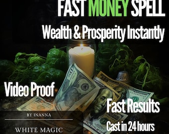 Fast Money Wealth Spell: Abundance Magic, Same Day Casting