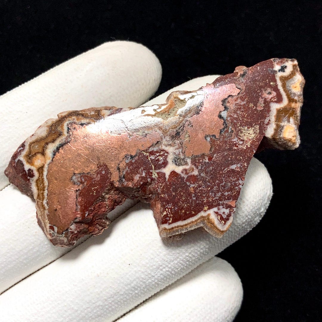 Native Copperstone Native Copper Dolomite Aka Dolostone Polished Raw, Freeform Cabochon ...