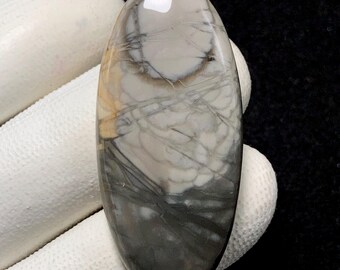Picasso Jasper, Oval Cabochon, 45x21x6 MM, 50 CTS, Beautiful Cabochon, #15989