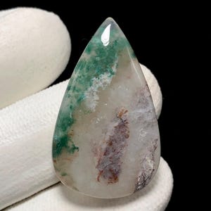 Aqua Chalcedony, Pear Cabochon, 35x21x6 MM, 33 CTS, Beautiful Cabochon,#17706