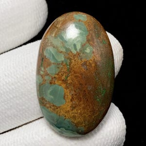 Treasure Mountain Turquoise, Oval Cabochon, 29x19x6 MM, 23 CTS, Beautiful Cabochon,#18011