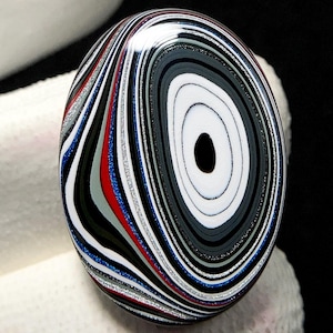 Fordite, Oval Cabochon, 27x20x4 MM, 10 CTS, Beautiful Cabochon,#15558