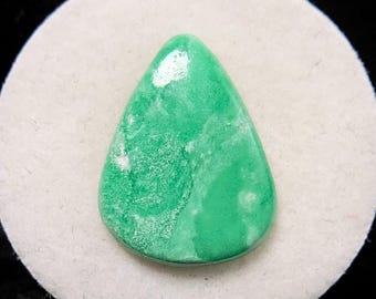 Natural Utah Variscite , Pear Cabochon, 14x11x2 MM, 2 CTS, Beautiful Cabochon, #14173