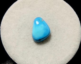 Golden Hill Turquoise, Freeform Cabochon, 11x8x4 MM, 2 CTS, Beautiful Cabochon,#16724