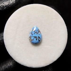 Golden Hill Turquoise, Pear Cabochon, 10x7x2 MM, 1 CTS, Beautiful Cabochon,#17264