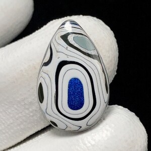 Fordite, Pear Cabochon , 21x14x2 MM, 3 CTS, Beautiful Cabochon, #11155