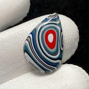 Fordite, Freeform Cabochon, 19x12x3 MM, 3 CTS, Beautiful Cabochon, #15690