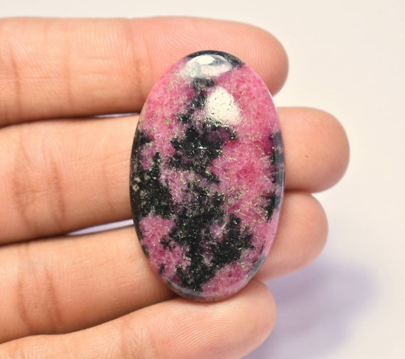 10Pcs Rhodonite Oval CAB CABOCHON 20x15x5mm H-274 10Pcs Rhodonite Oval CAB CABOCHON 20x15x5mm H-274