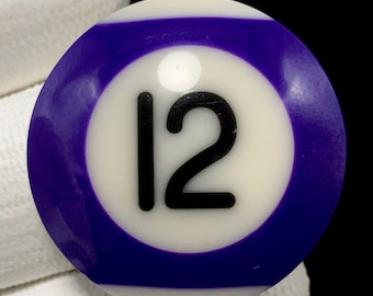 Billiards Ball Cabochon, Snooker 8 Ball Cabs, Pool Balls Cab, Round Cabochon, 29x7 MM, 31 CTS, Beautiful Cabochon, #19874