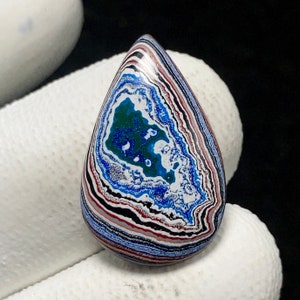 Fordite, Pear Cabochon, 23x14x3 MM, 4 CTS, Beautiful Cabochon,#12155