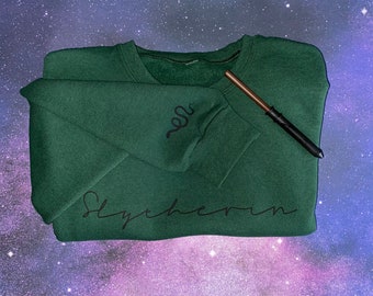 Slytherin sweater etsy Clearance