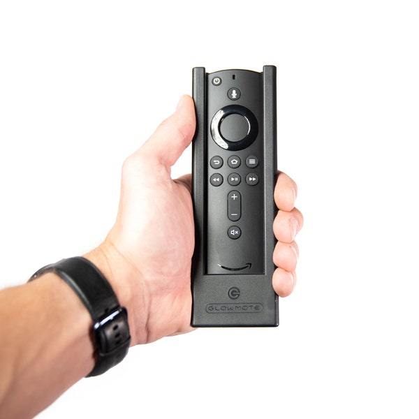 GlowMote LED Remote Case for Fire TV Stick Alexa Voice Remote 5.9" Gen 2+ ONLY | Lighted Shockproof Rechargeable
