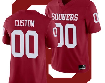 custom oklahoma sooners football jersey