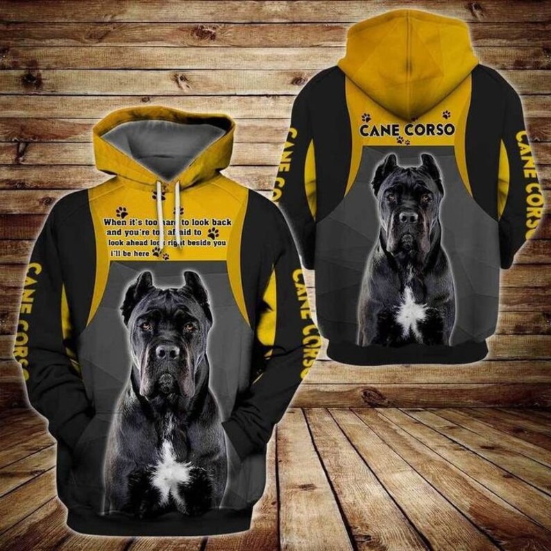 Cane Corso Dog Unisex 3D Hoodies ALL Over Printed Etsy