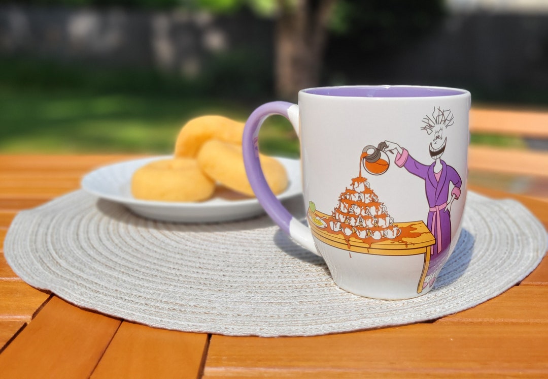 Tazza Divertente In Ceramica 'The Customer Is A Twat' – 312 Ml, Lavabile In Lavastoviglie, Interno Nero