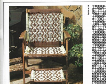 Free printable macrame chair patterns store